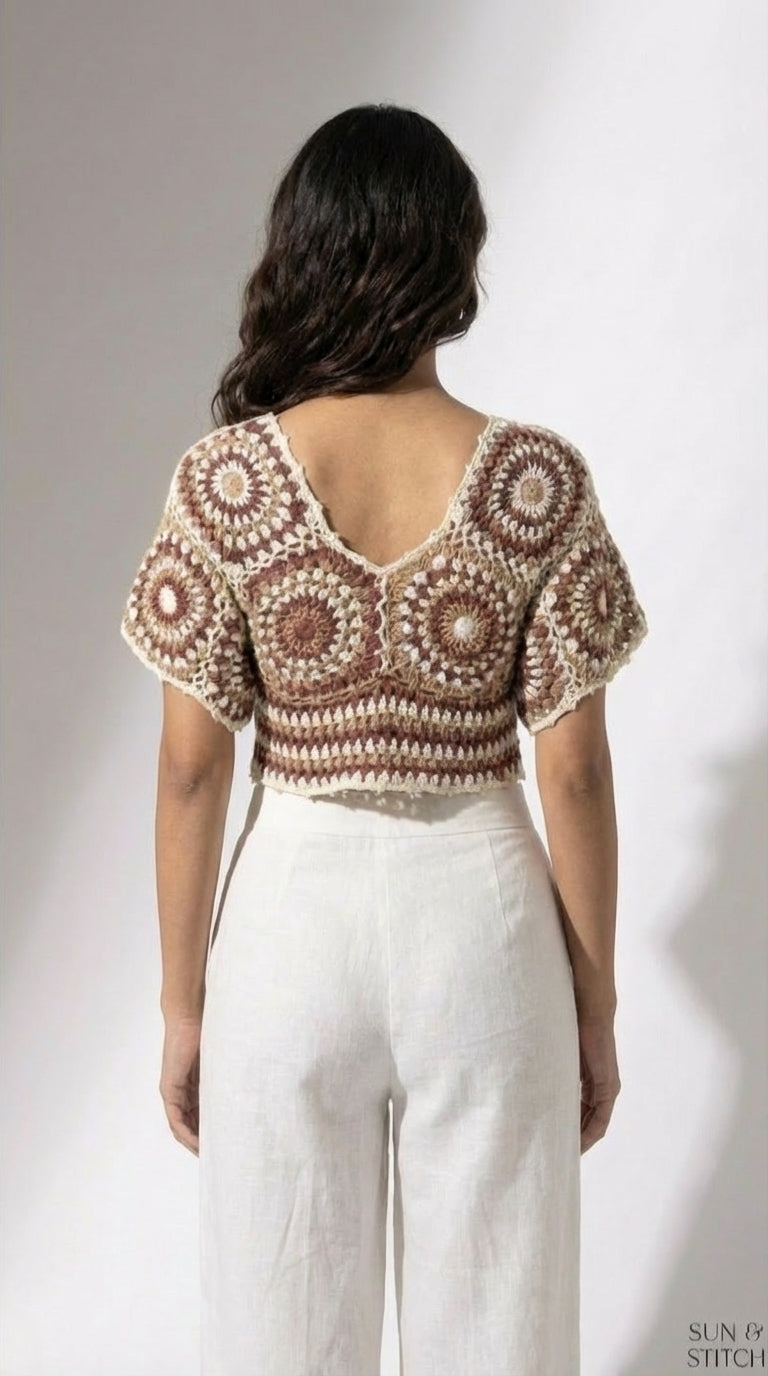 Artisan Crochet Earth Tone