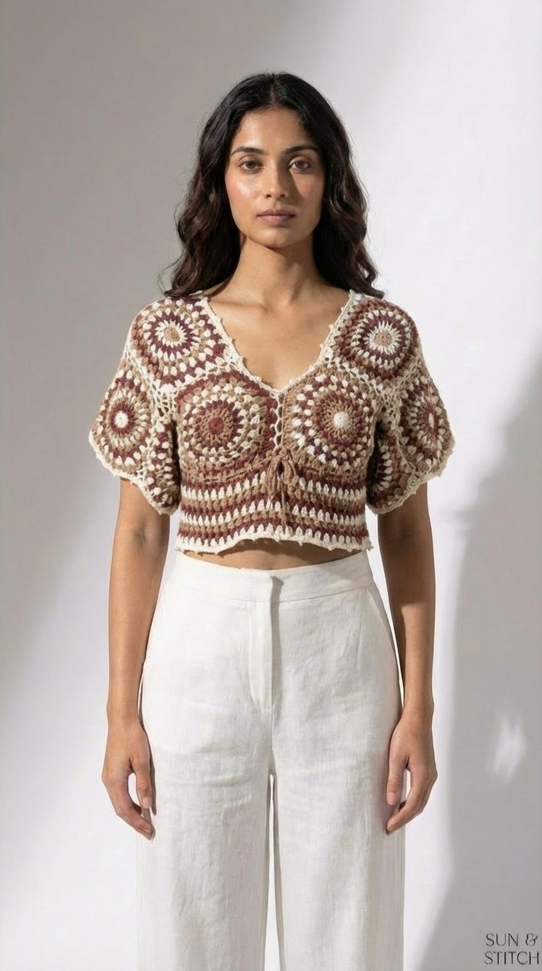 Artisan Crochet Earth Tone