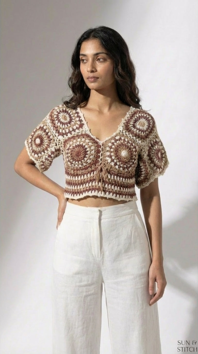 Artisan Crochet Earth Tone