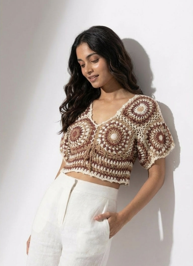 Artisan Crochet Earth Tone