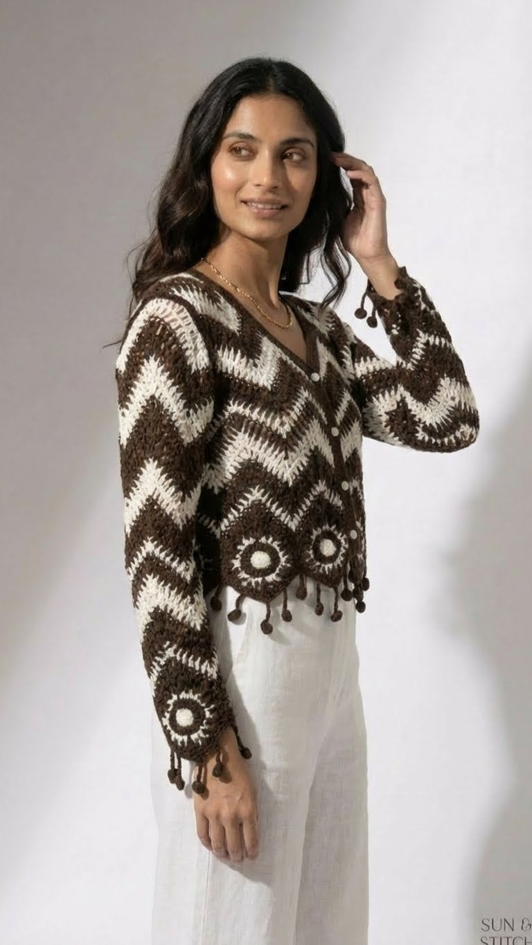 Brown Monoché