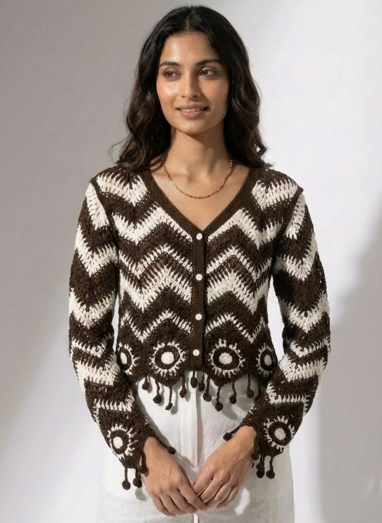 Brown Monoché